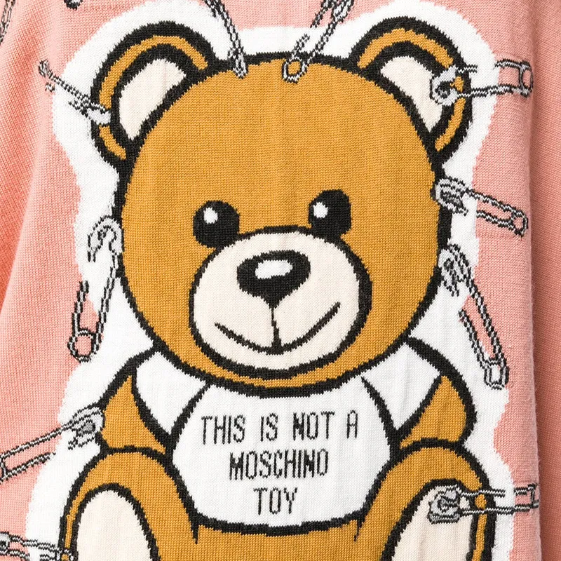 A Teddy Bear Knitted Dress