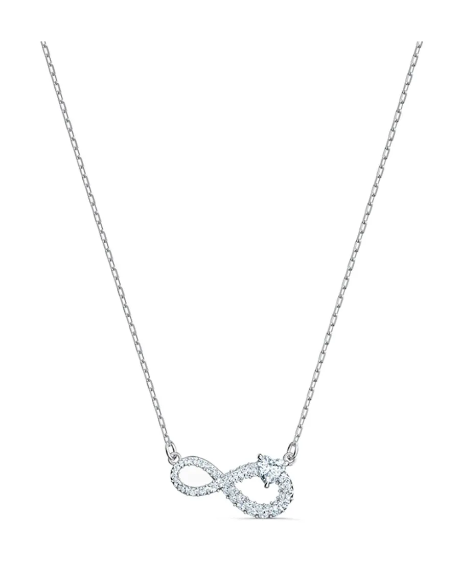Swarovski White Endless Symbol Necklace 5520576
