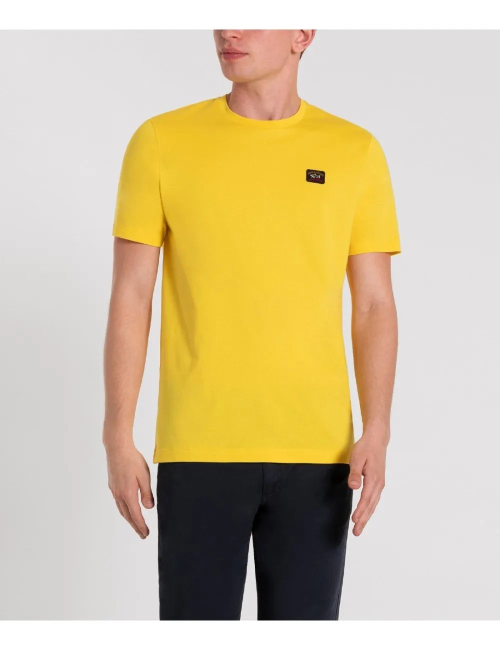 Paul & Shark Logo-Patch Round Neck T-Shirt