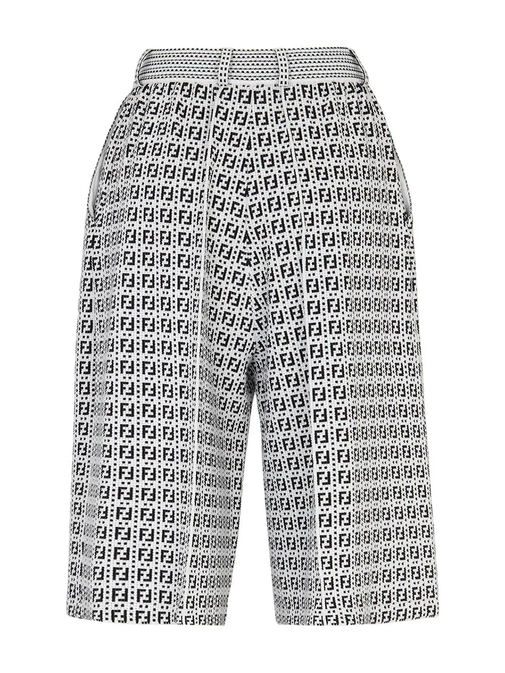 Ff-Motif Satraight-Leg Bermuda Shorts