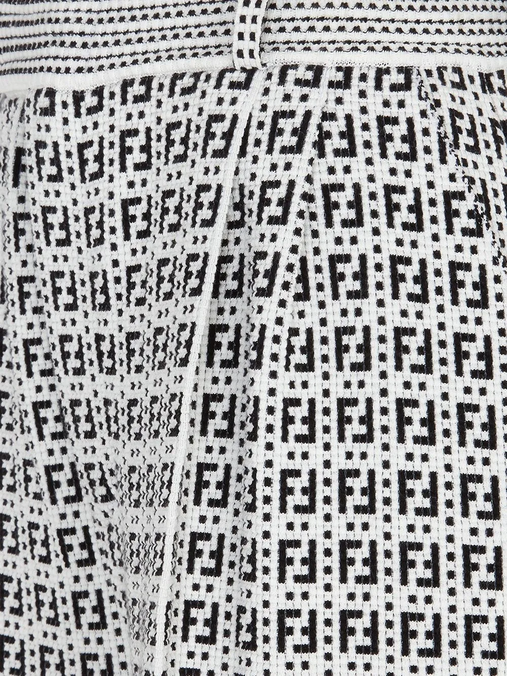 Ff-Motif Satraight-Leg Bermuda Shorts