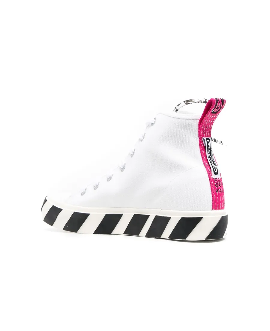 Vulcanised Mid-Top Sneakers