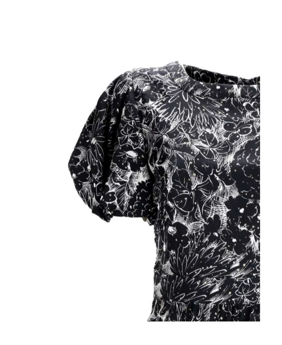 Jacquard Mini Dress