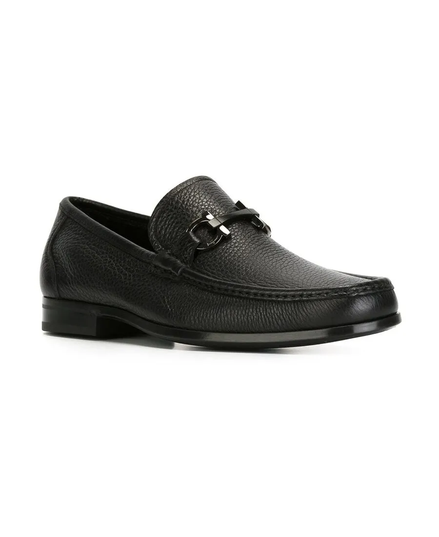 Salvatore Ferragamo Gancini Ornament Loafers