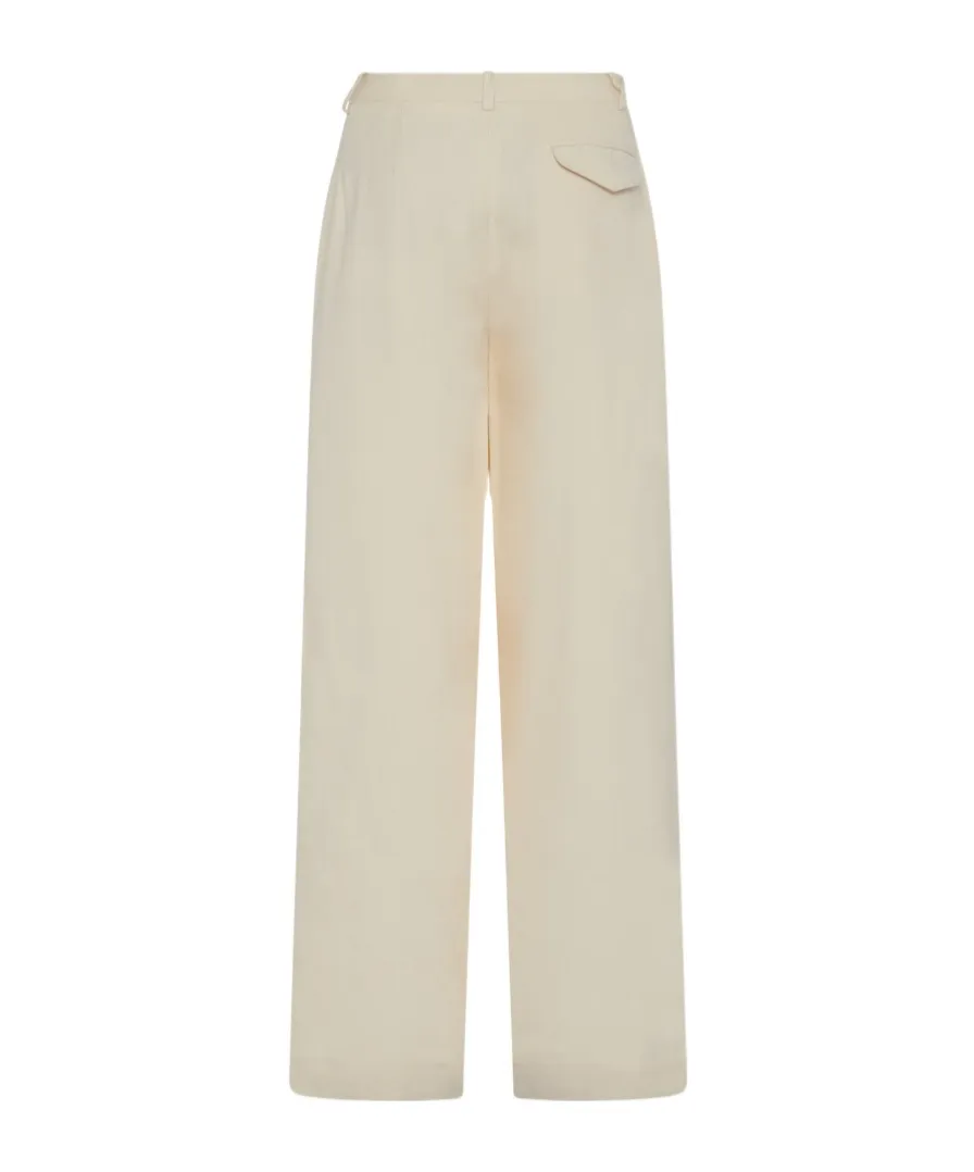 Belt-Loop Casual Pants