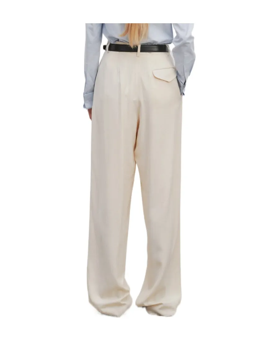 Belt-Loop Casual Pants