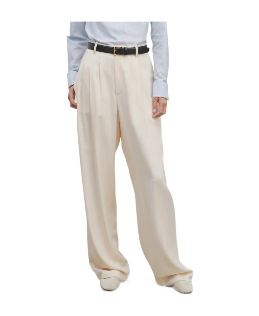 Belt-Loop Casual Pants