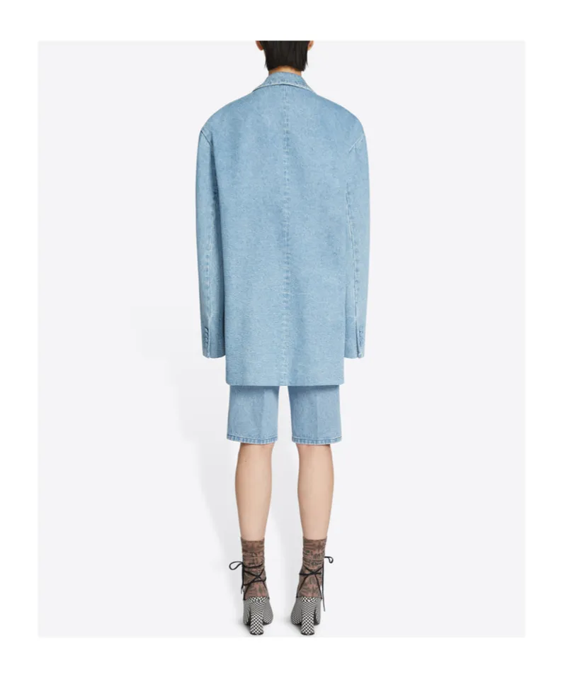 Dries Van Noten Denim Bermuda Shorts