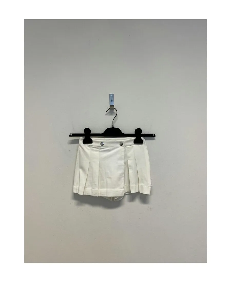 Pleated Front Skort