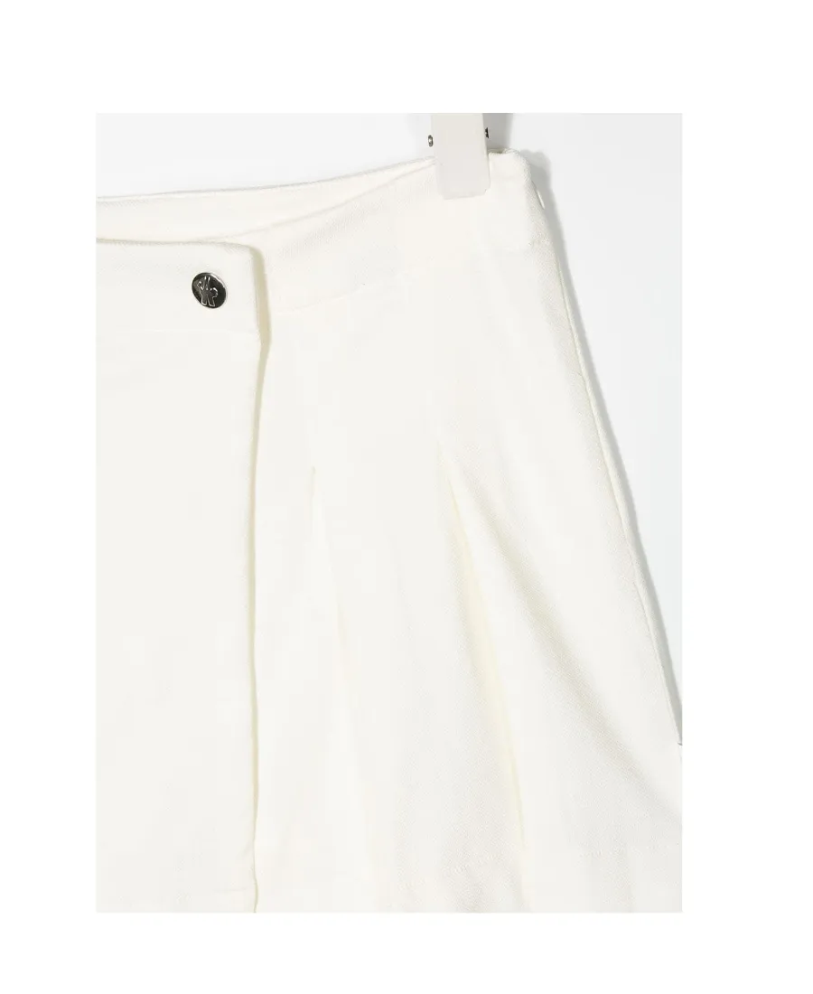 Pleated Front Skort