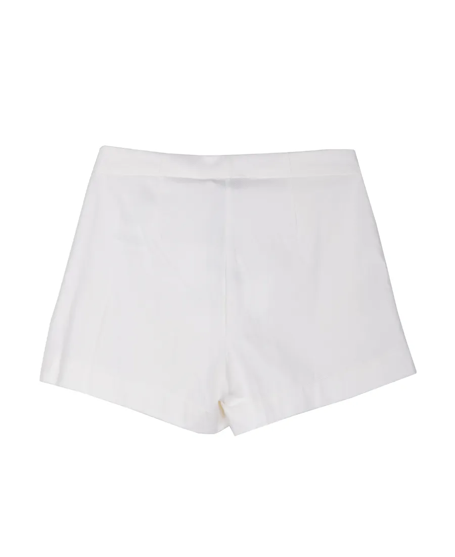 Pleated Front Skort