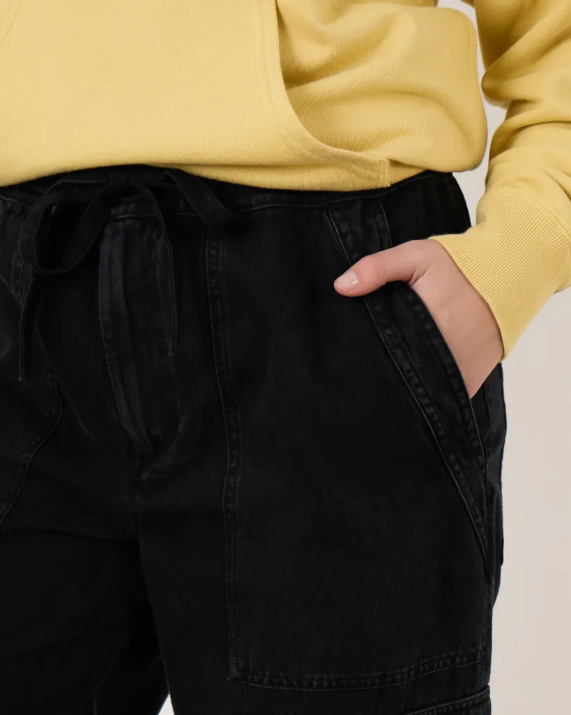 Ivy Tapered Cargo Jeans