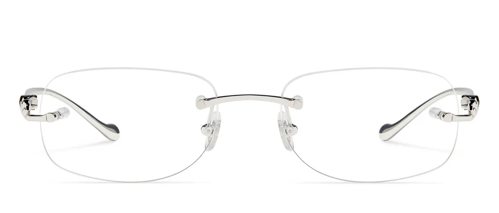 Cartier Oval Frameless Glasses