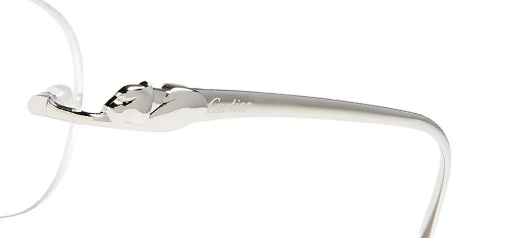Cartier Oval Frameless Glasses