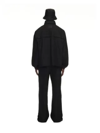 Off-White Mid-Rise Straight Leg Trousers