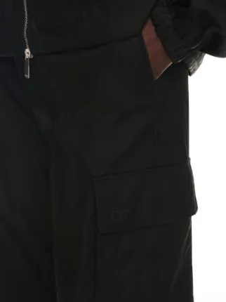 Off-White Mid-Rise Straight Leg Trousers