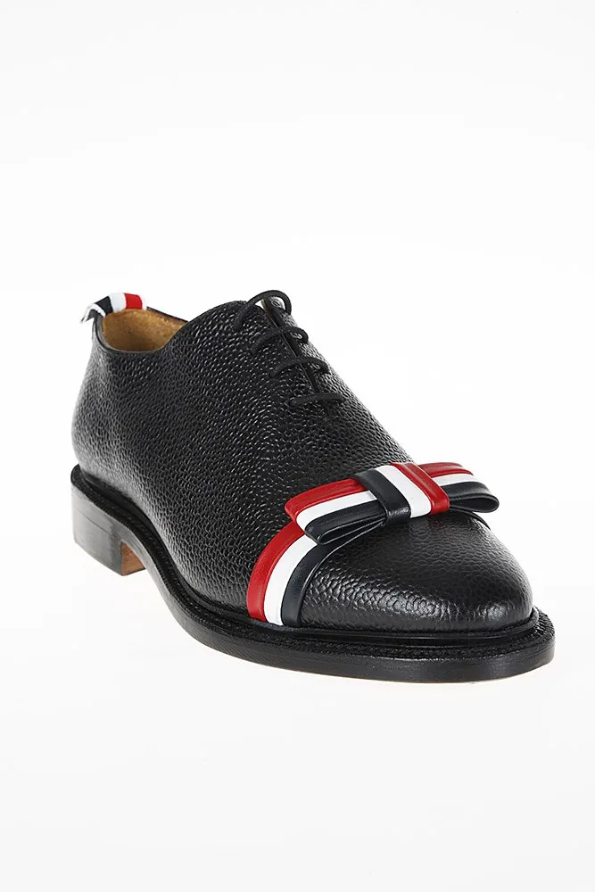 Thom Browne Bow Wholecut Oxford Shoes
