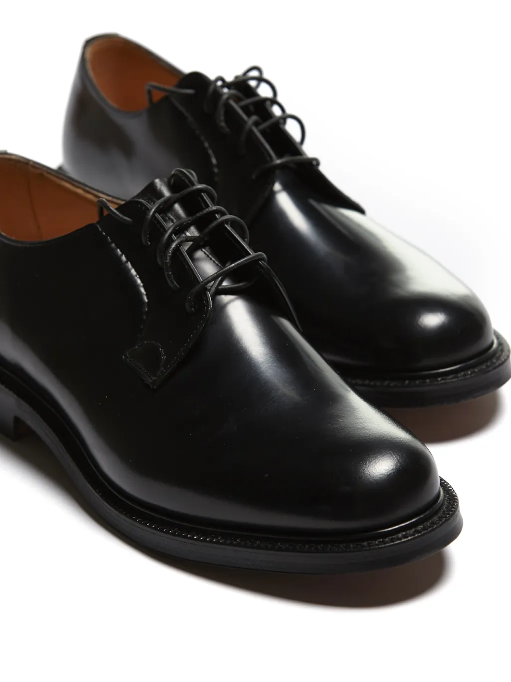 Black Lace-Up Business Dress Shoes