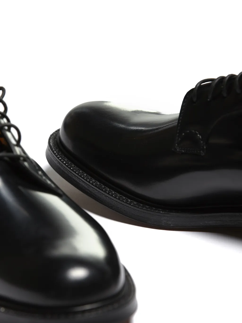 Black Lace-Up Business Dress Shoes