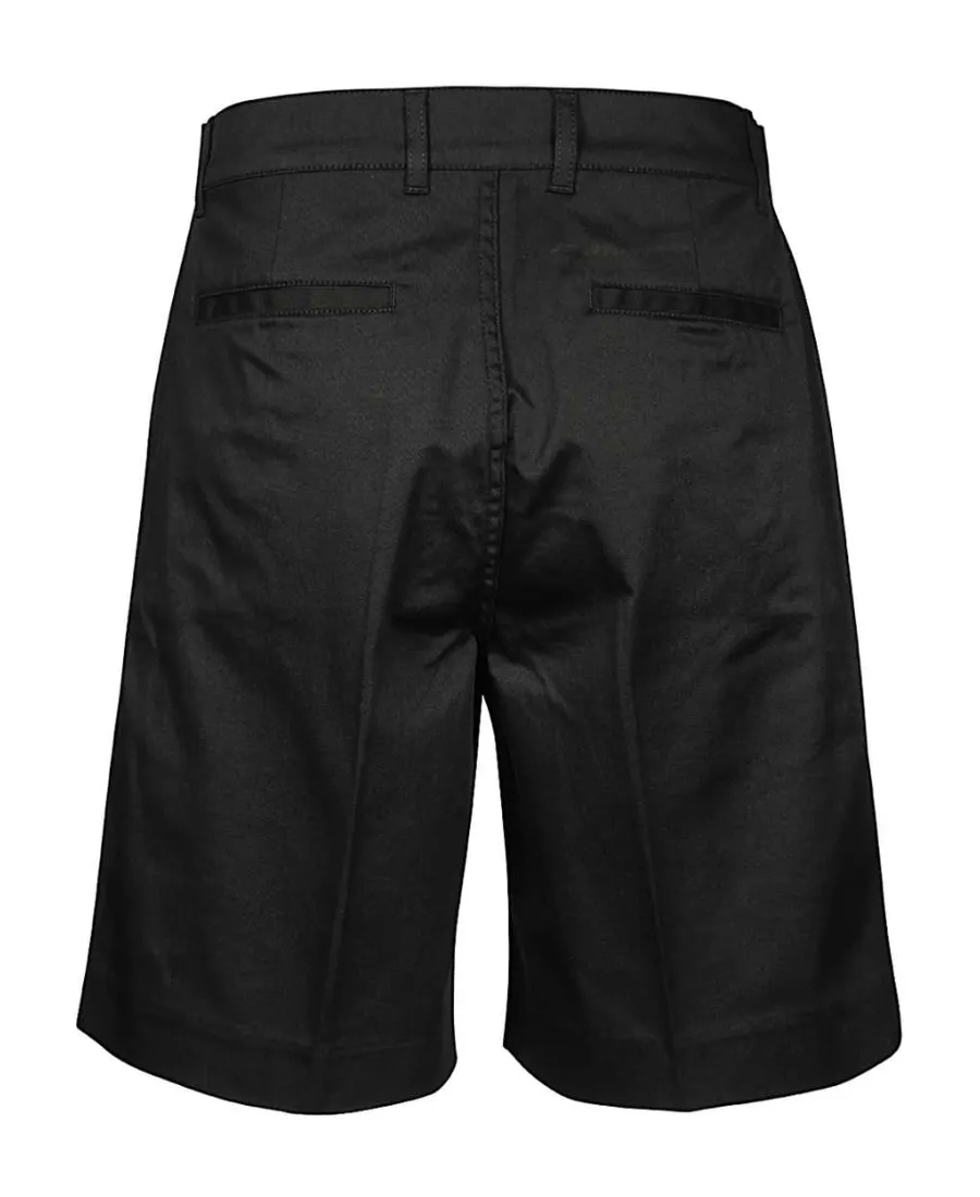 Label Patch Chino Shorts