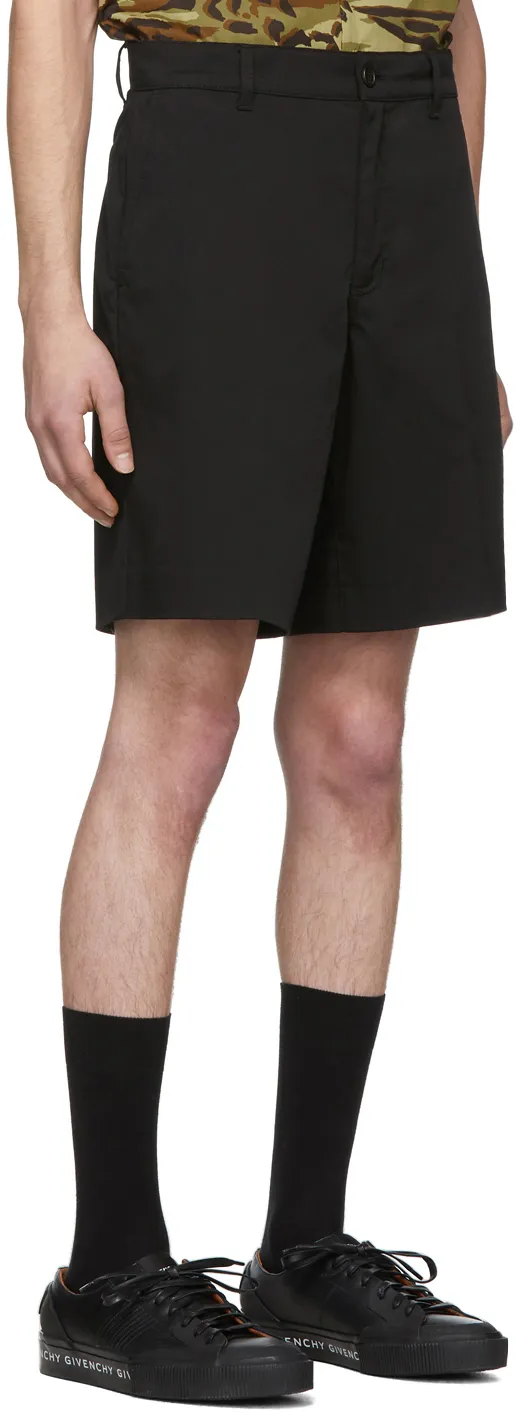 Label Patch Chino Shorts
