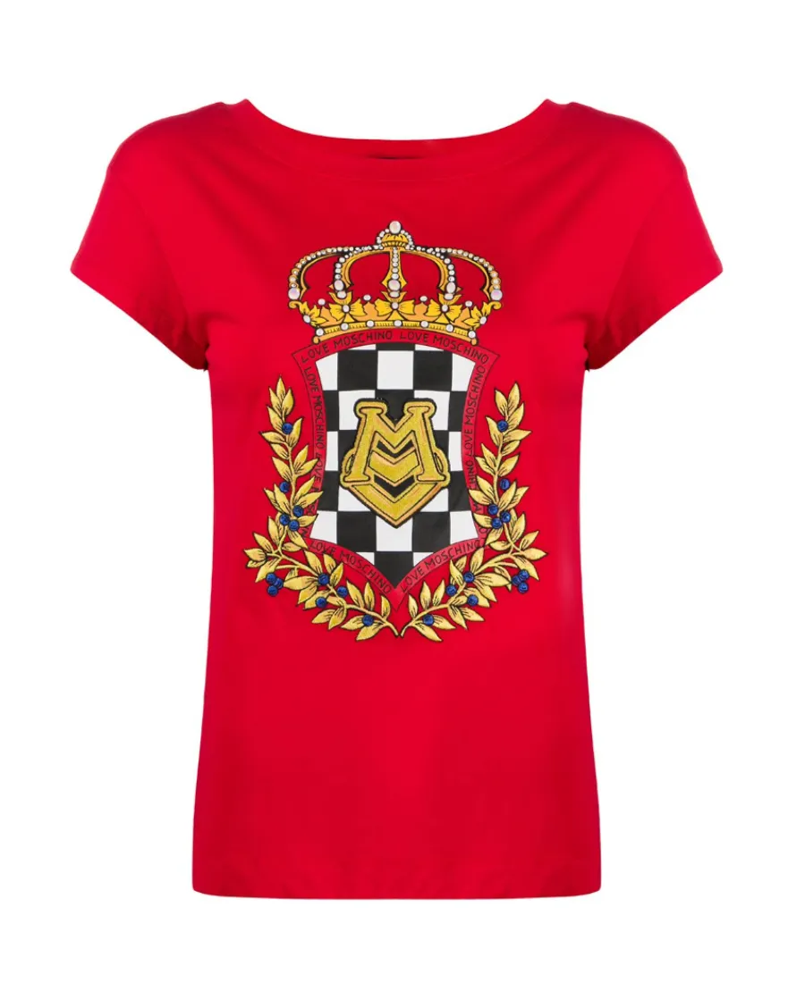 Badge Printed T-Shirt