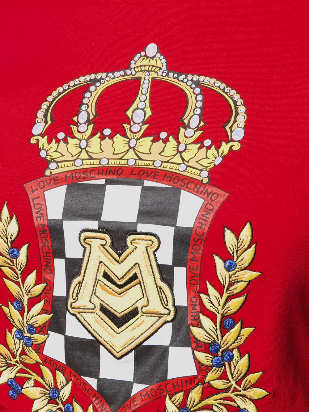 Badge Printed T-Shirt
