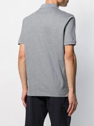 Polo Shirt With Logo Sticker Cloth