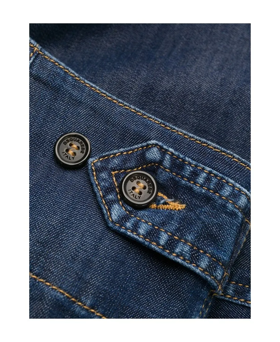 Dsquared2 High-Waist Balloon-Leg Jeans