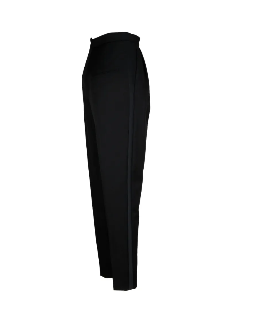Saint Laurent High Waist Tapered Pants