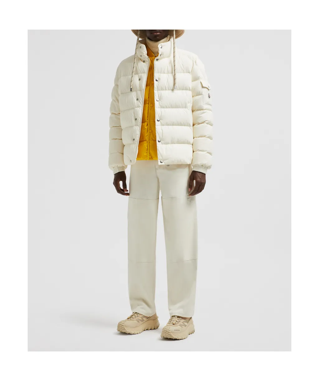 Moncler Logo Patch Straight Leg Trousers