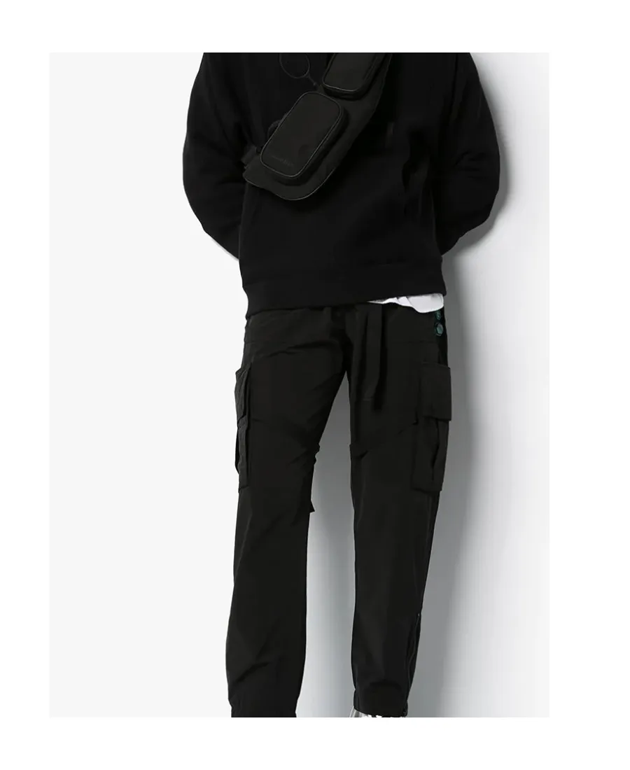 Off-White Logo Print Cargo Pants