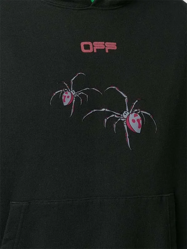Arachno Oversized Hooded Sweatshirt