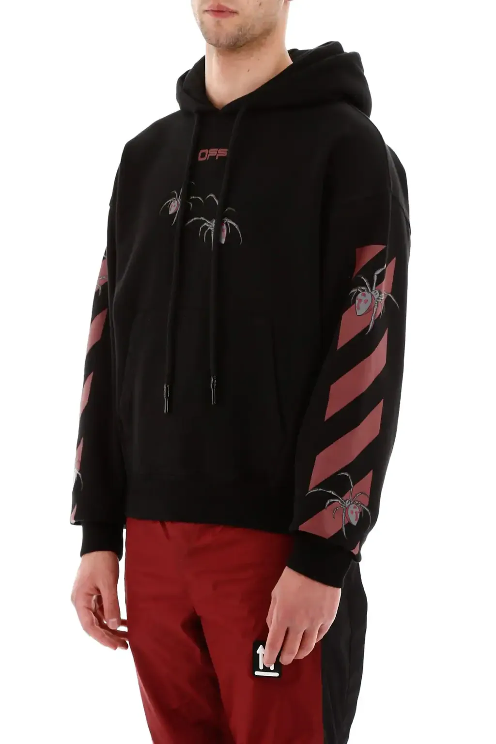 Arachno Oversized Hooded Sweatshirt