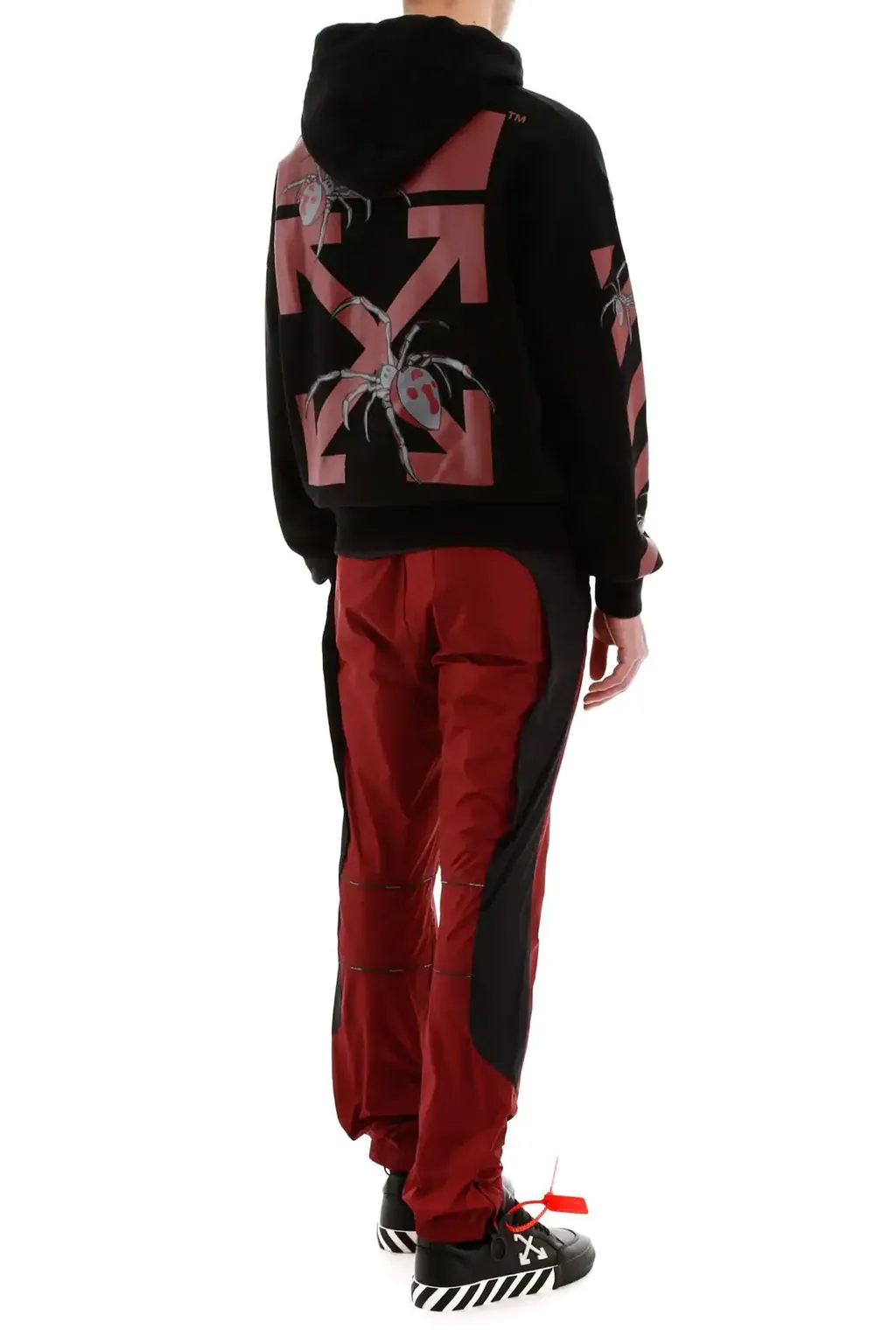 Arachno Oversized Hooded Sweatshirt