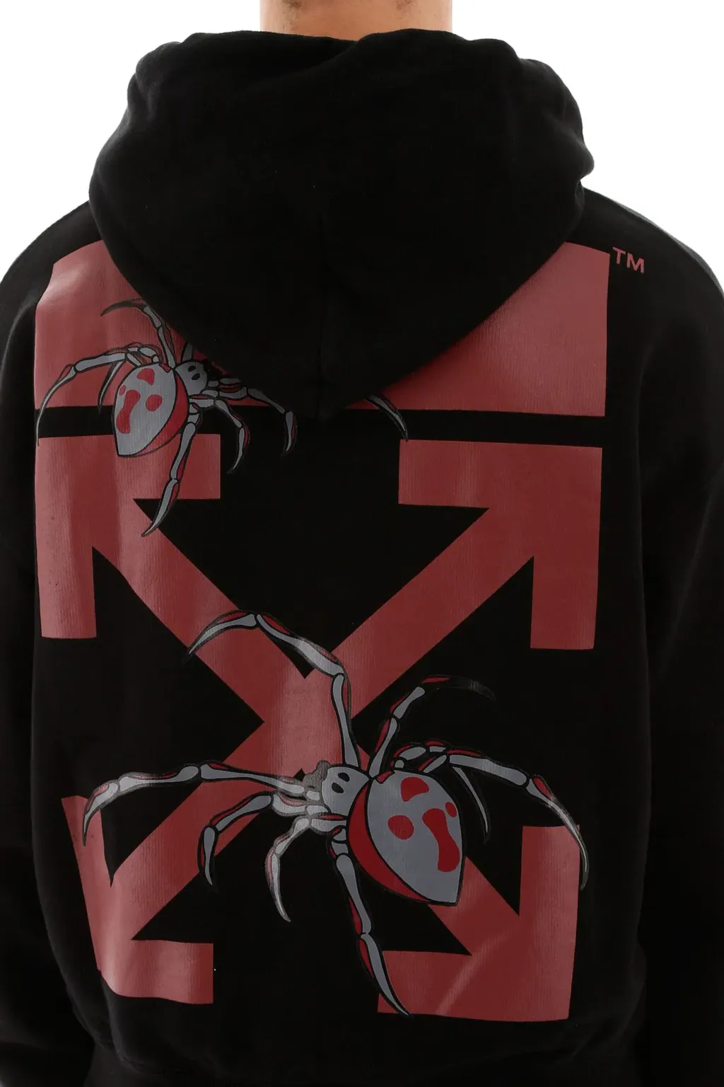 Arachno Oversized Hooded Sweatshirt