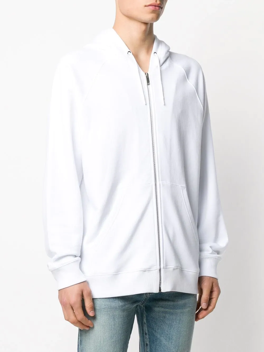 Rainbow Logo-Print Zipped Hoodie