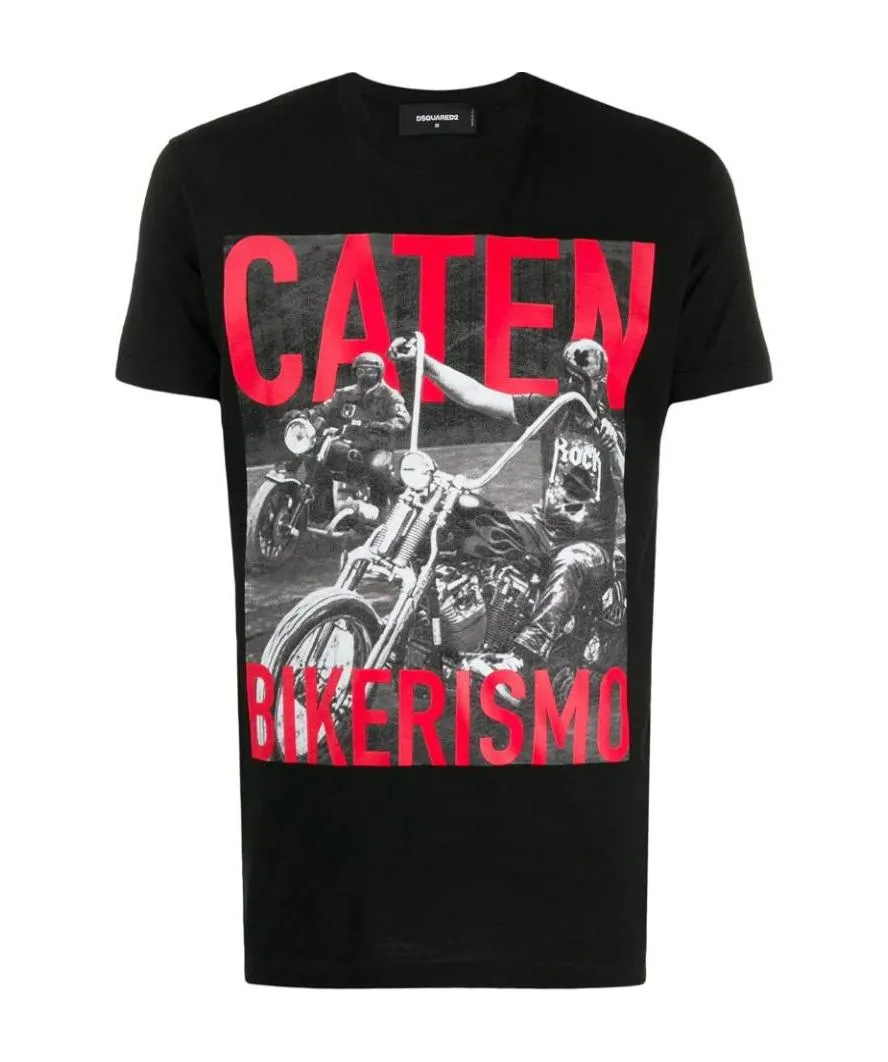 Caten Bikerismo Print T-Shirt
