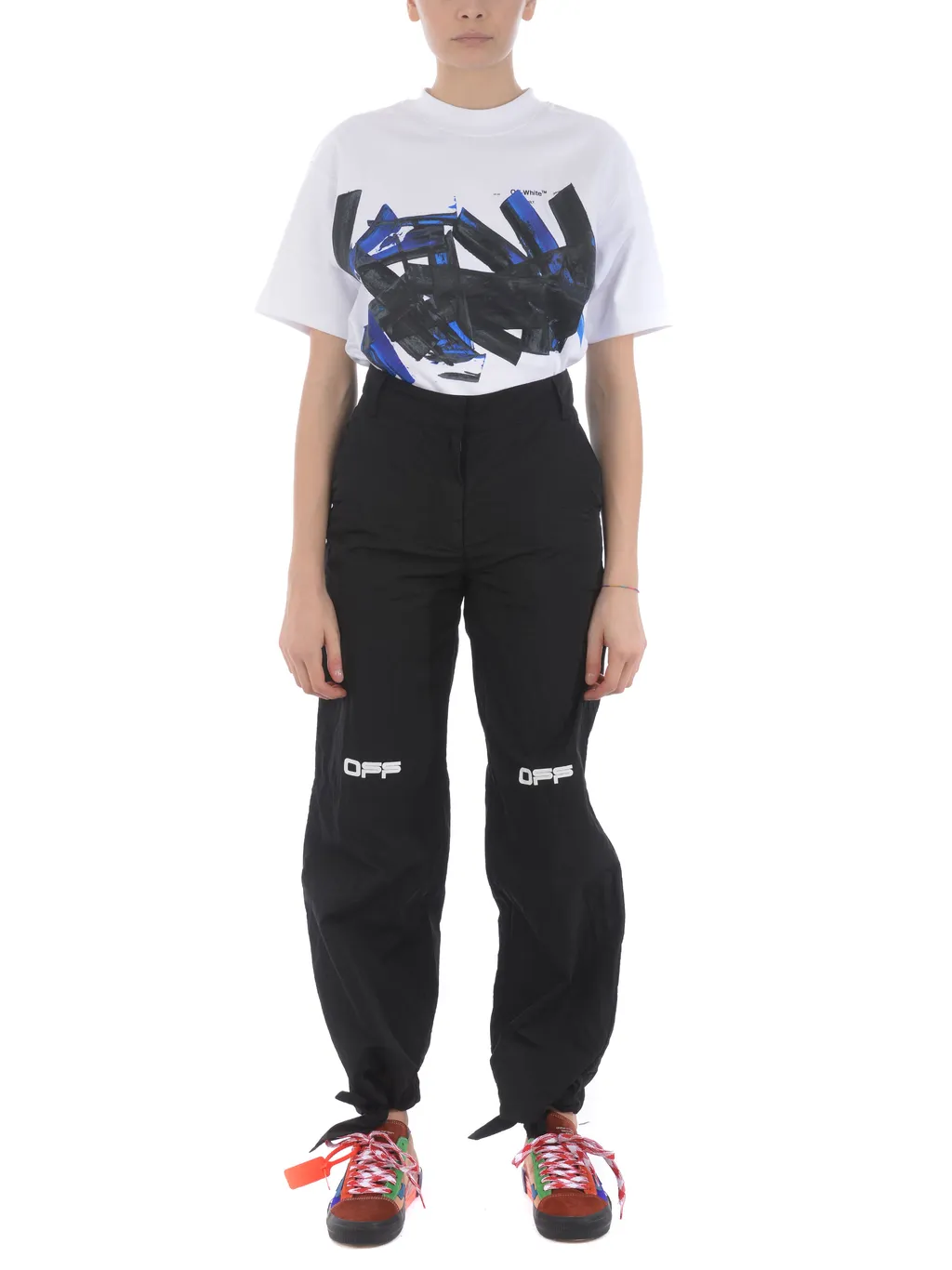 Tomboy Brush-Stroke Print T-Shirt