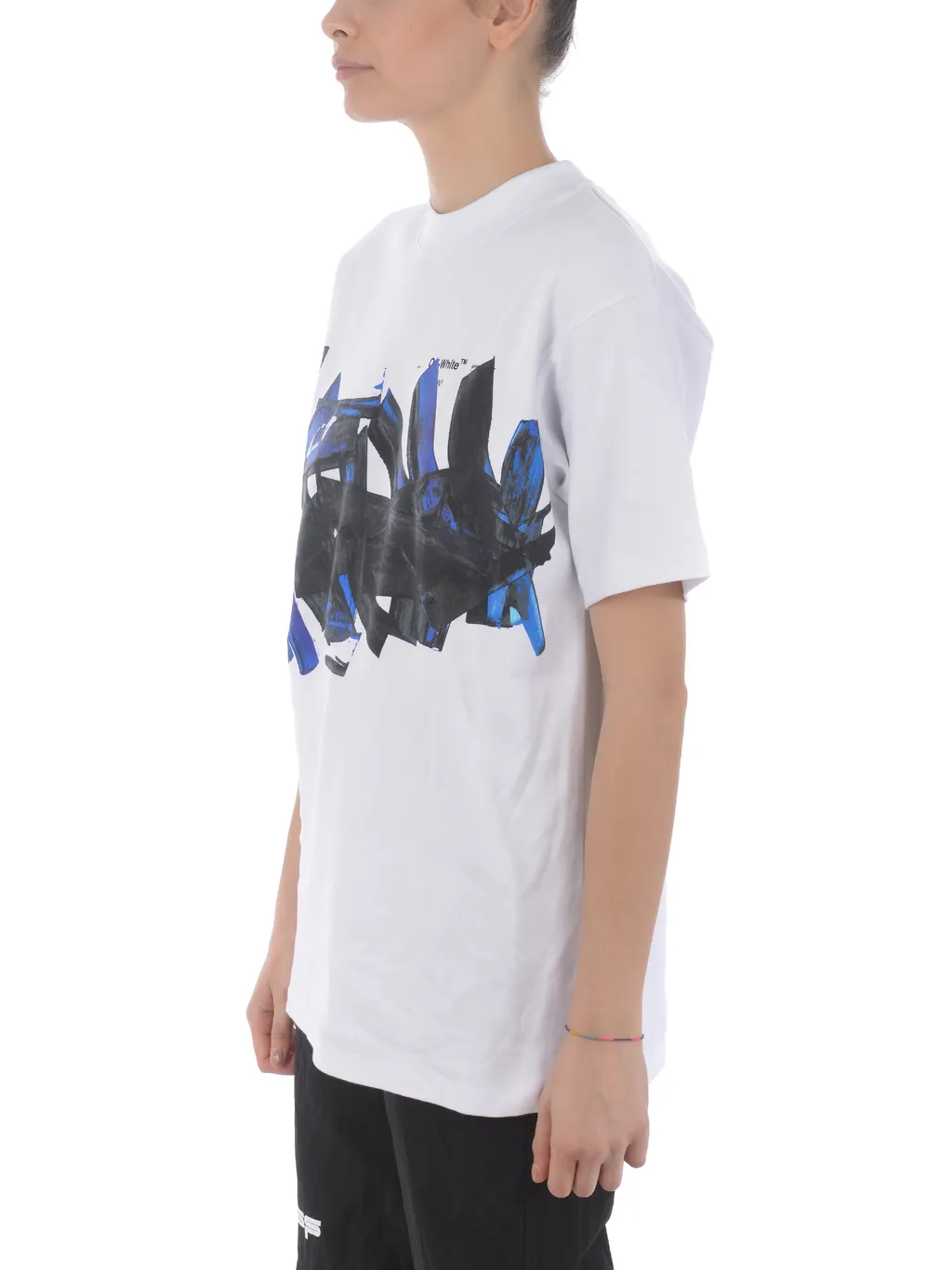 Tomboy Brush-Stroke Print T-Shirt