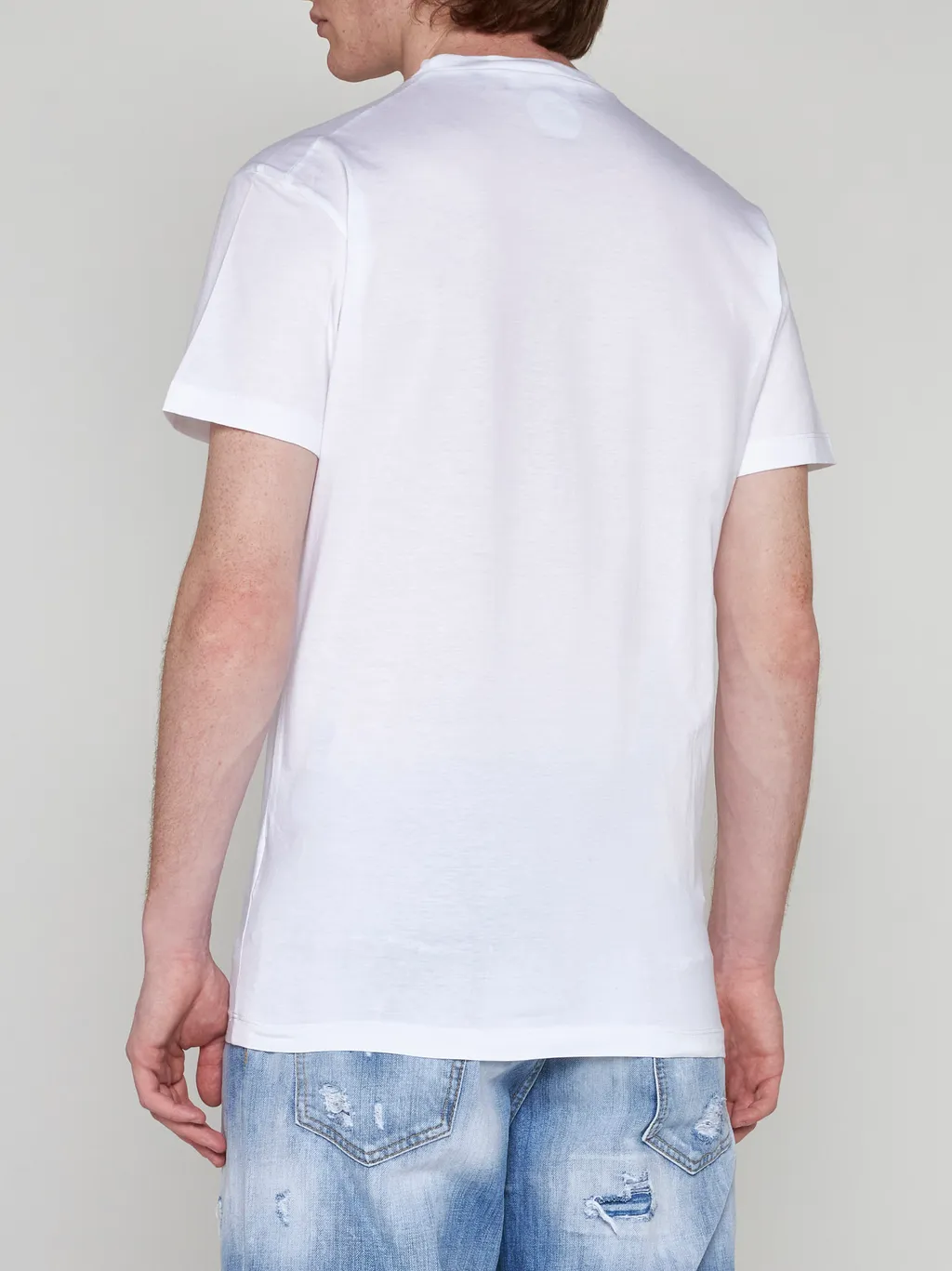 Dsquared2 Logo Printed Crewneck T-Shirt