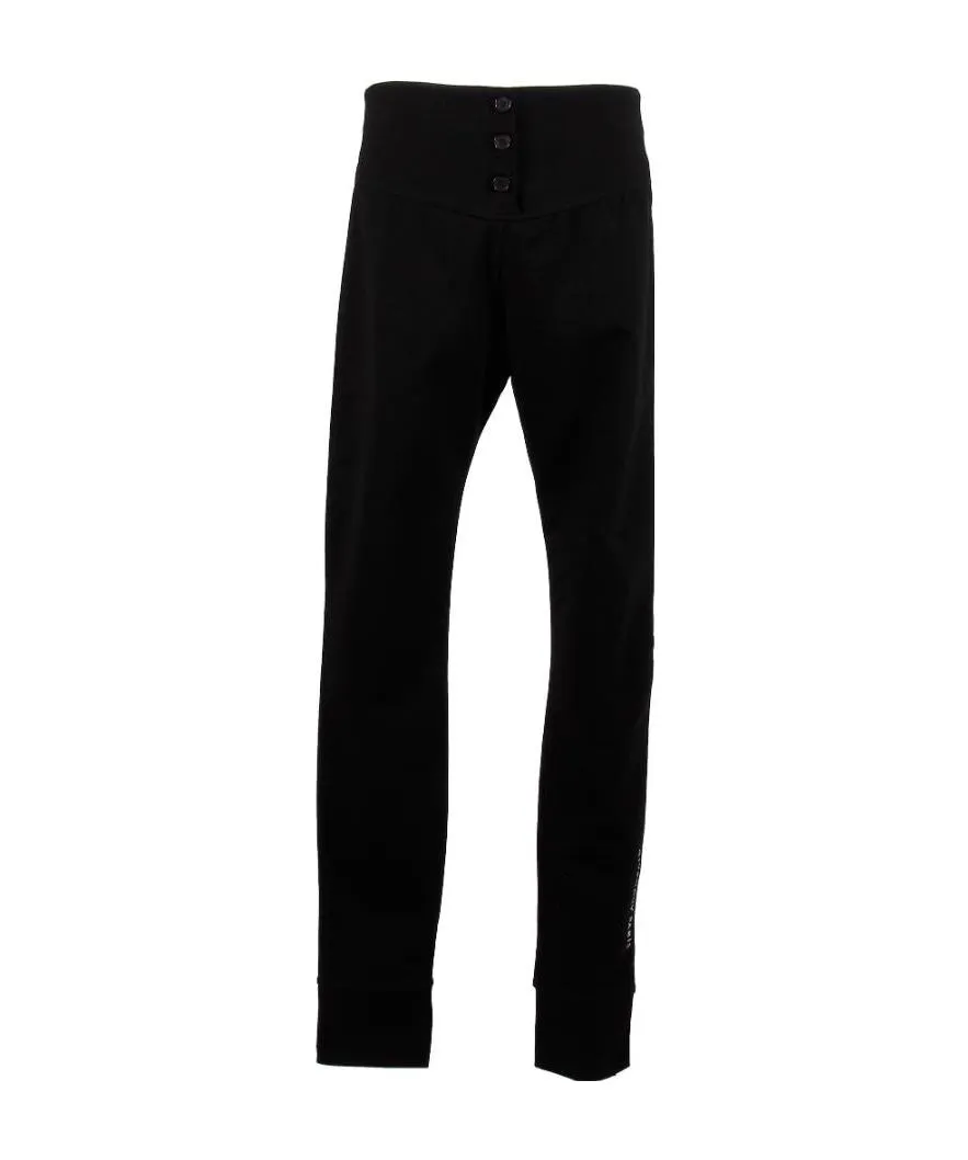 Logo High Waist Trousers