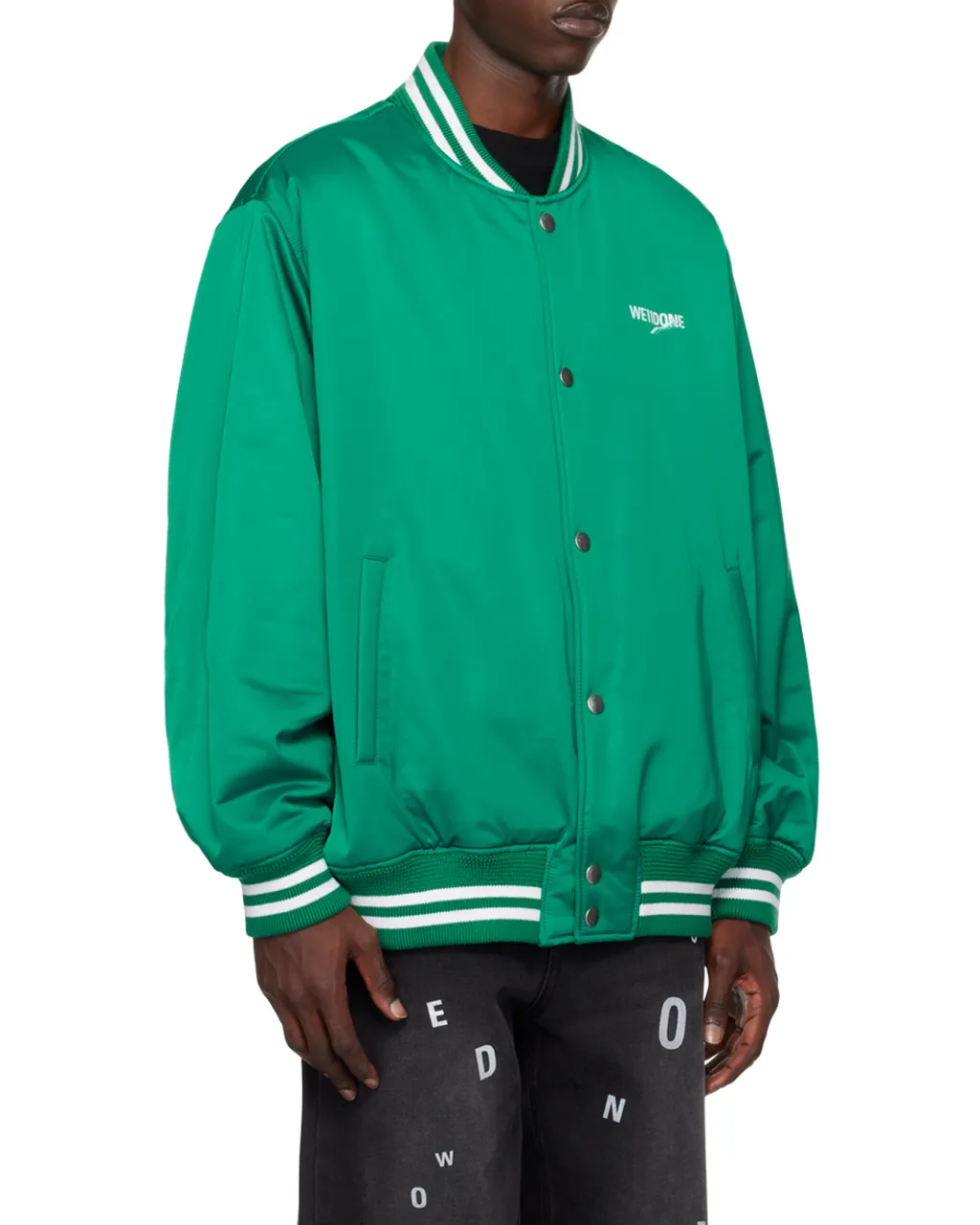 Logo-Print Bomber Jacket