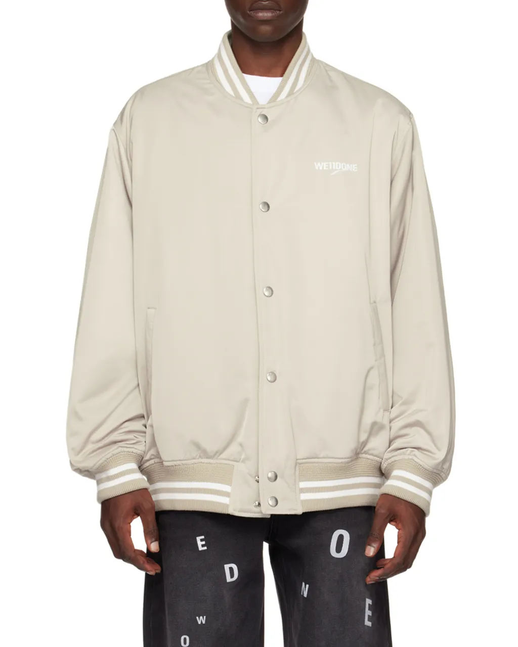 Logo Baseball Jacket