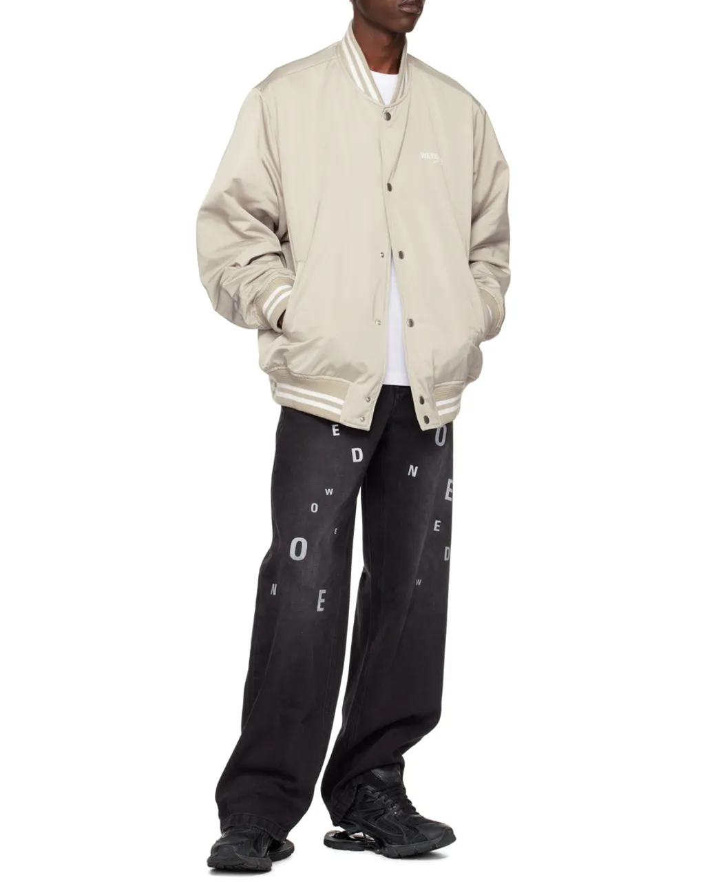 Logo Baseball Jacket