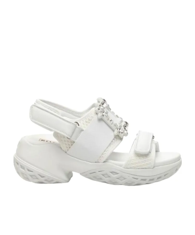 Viv'run Strass Buckle Sandals