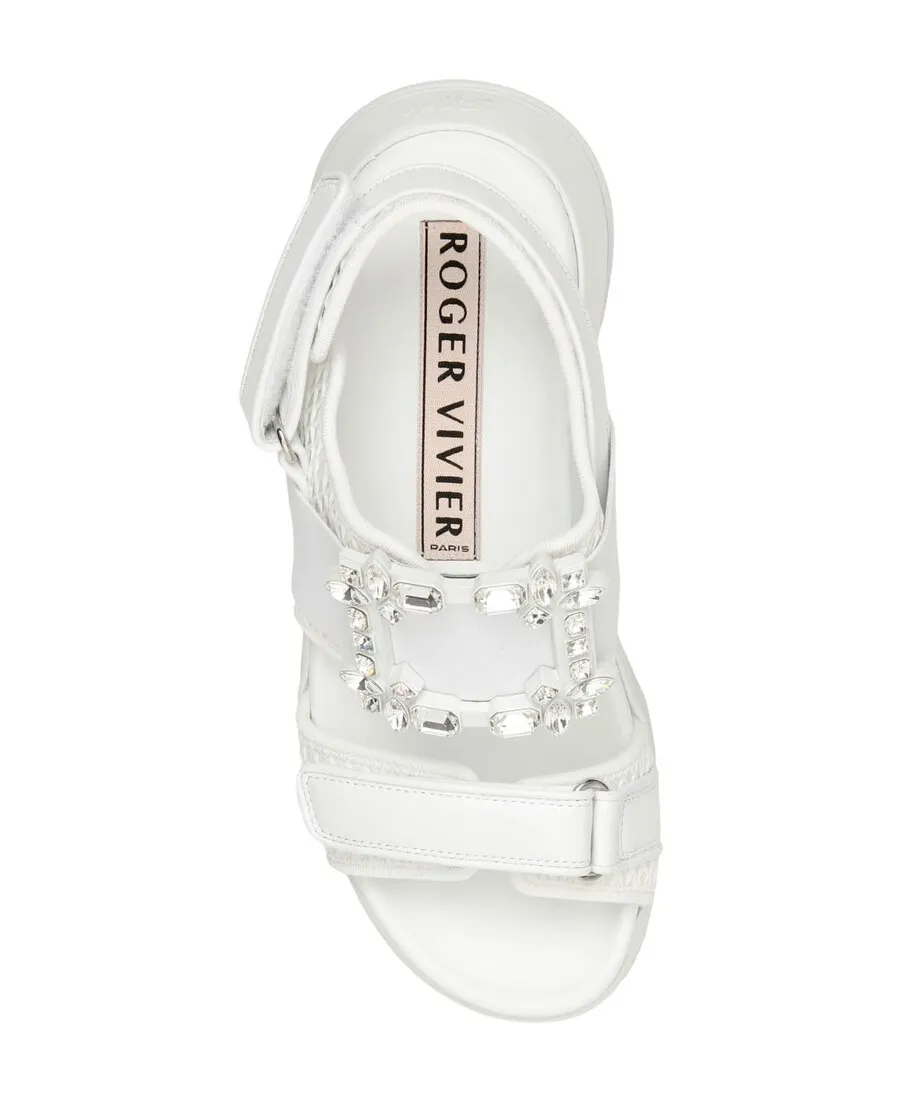 Viv'run Strass Buckle Sandals