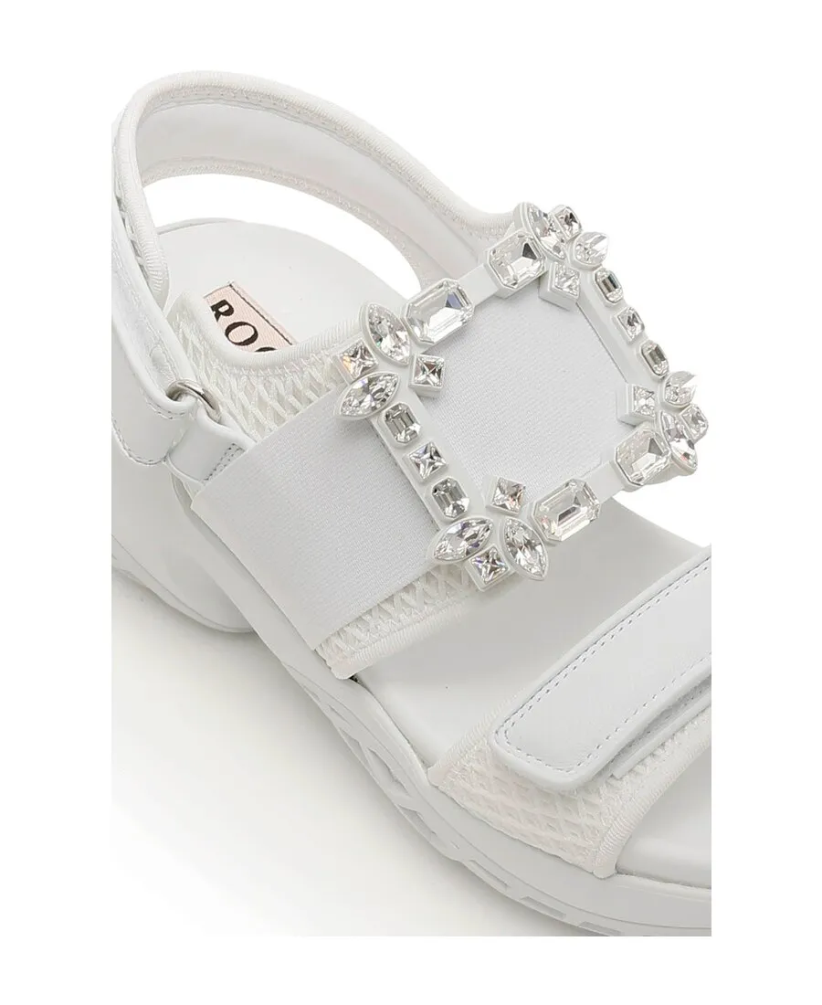 Viv'run Strass Buckle Sandals