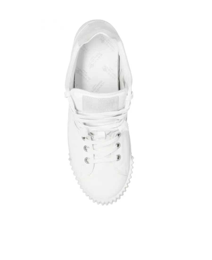 Maison Margiela Round Toe Lace-Up Sneakers