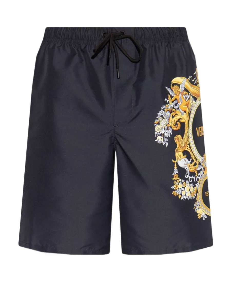 Logo-Print Swim Shorts